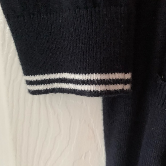 Hollister Navy Blue Button Up Cardigan - Picture 4 of 7